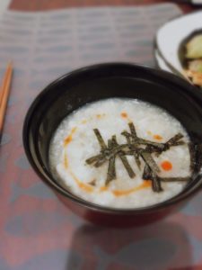 豆腐のあんかけスープ中華風